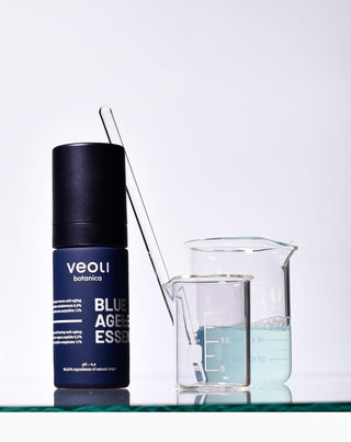 Sérum anti-âge Blue ageless essence au peptide de cuivre et aux complexes peptidiques Veoli Botanica - 2