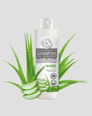 Shampooing nettoyant à base d'aloe vera et d'herbes pour usage quotidien E-Fiore - 1