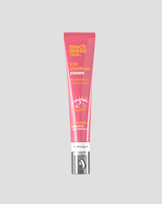 Crème lissante pour les yeux à la niacinamide et au bacchiole Much More Than - 1