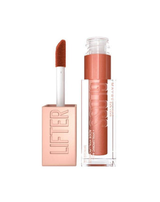 Brillant à lèvres à l'acide hyaluronique et à la vitamine E Lifter Gloss 017 Copper Maybelline - 3