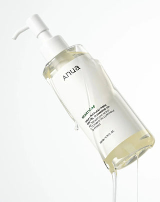 Huile nettoyante avec Heartleaf Pore Control Cleansing Oil ANUA - 2