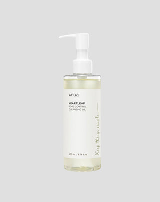 Huile nettoyante avec Heartleaf Pore Control Cleansing Oil ANUA - 1
