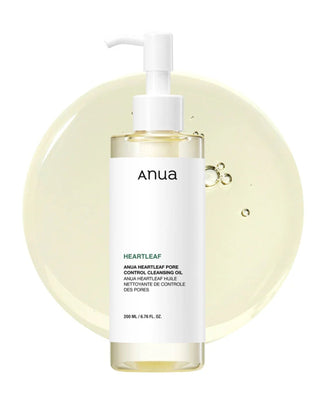 Huile nettoyante avec Heartleaf Pore Control Cleansing Oil ANUA - 4