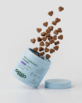 8 en 1 complex complément multivitaminé pour la santé et l'énergie de votre animal Oggo 180 g - 4