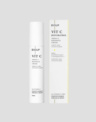 Crème éclaircissante à la triple vitamine C et au resvératrol BIOUP - 1