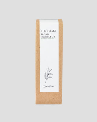 Sérum vitaminé pour le visage ACE pour unifier le teint, nourrir et lisser la peau Biosoma - 3