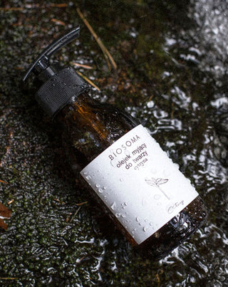 Huile nettoyante pour le visage au citron et à l'huile d'amande pour un démaquillage efficace Biosoma - 2