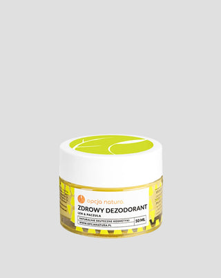 Déodorant naturel en crème - déodorant sain lin & patchouli Opcja Natura - 1