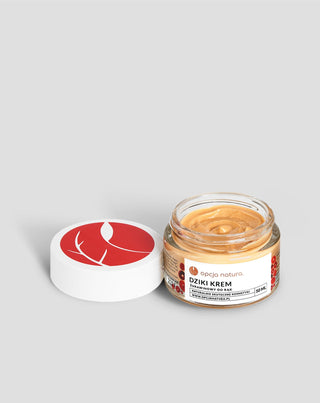 Crème sauvage pour les mains à la canneberge pour les peaux sèches et abîmées à l'urée 5 % Opcja Natura - 2