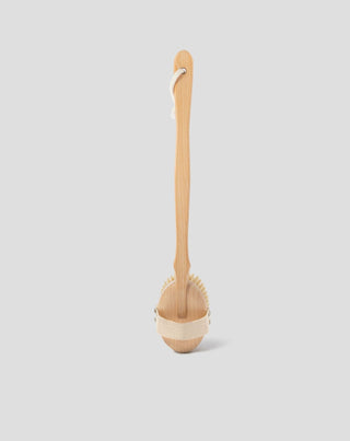 Brosse de massage corporel avec fibre d’agave en bois de hêtre et avec manche détachable n° 2 Hhuumm - 4