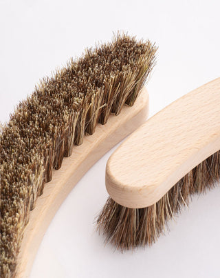 Brosse de massage sèche pour le corps semi-circulaire No. 16 avec mélange de fibres HHUUMM - 4