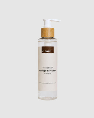 Essence micellaire rafraîchissante pour le démaquillage, apaisant les irritations avec le D-panthénol Manilu - 1