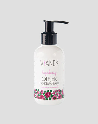Huile démaquillante apaisante pour les yeux, le visage et les lèvres au macérât de camomille Vianek - 1
