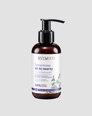 Gel nettoyant lissant et éclaircissant pour le visage à l'acide malique Sylveco - 1