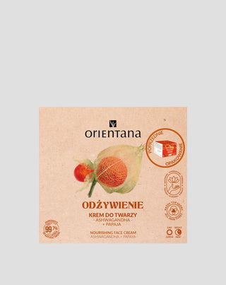 Crème visage au ginseng indien (ashwagandha) Orientana - 2