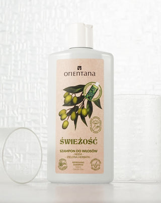 Orientana Ayurvedic Anti-dandruff Hair Shampooing Honey and Green Tea - 3