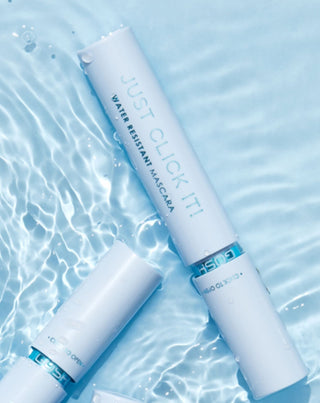 Mascara imperméable épaississant les cils pour un effet volumateur Just Click it Gosh