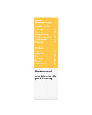 Sérum revitalisant pour le visage aux peptides Peptide Facial Serum Q+A - 3