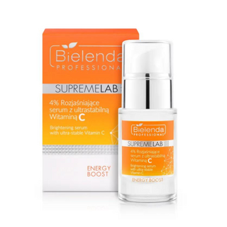Sérum éclaircissant à la vitamine C ultra-stable 4 % Supremelab Energy Boost Bielenda - 1