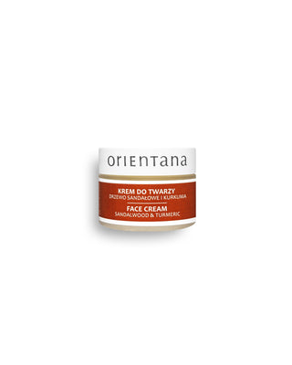 Crème pour le visage au bois de santal et au curcuma d'Orientana - 1
