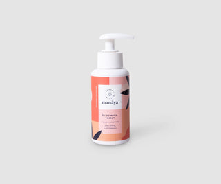 Gel nettoyant doux et purifiant pour le visage à l&#39;huile de chanvre Manaya
