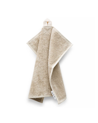 Serviette douce en coton lin Frotte Natural 30x30 cm Hhuumm - 1