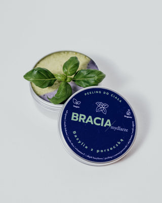 Gommage au sel naturel pour améliorer l’humeur Basilic avec Currant Bracia Mydlarze - 3