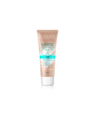 Fond de teint multifonctionnel n° 50 light beige Magical Colour Correction CC Eveline