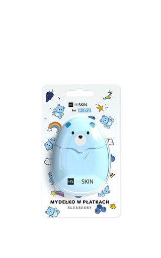 Flocons de savon pour enfants bleu Blueberry HiSkin for Kids 50 pièces - 1