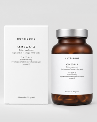 Oméga-3 pour l'immunité et le bon fonctionnement du cerveau, du cœur et de la vision 1100 mg/jour Nutridome 60 pcs - 3