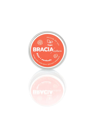 Baume à lèvres régénérant à la rose et à l'avocat avec vitamine E Bracia Mydlarze - 1
