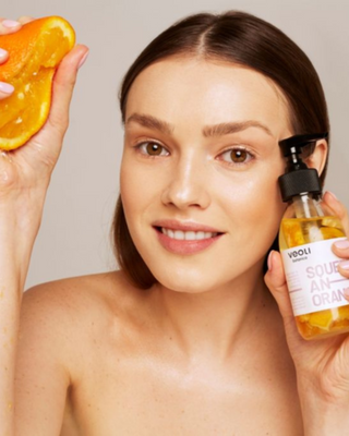 Huile démaquillante émulsifiante et Spf squeeze an orange Veoli Botanica - 2