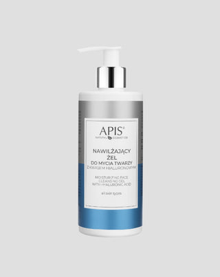Gel nettoyant visage hydratant et apaisant avec acide hyaluronique Apis - 1