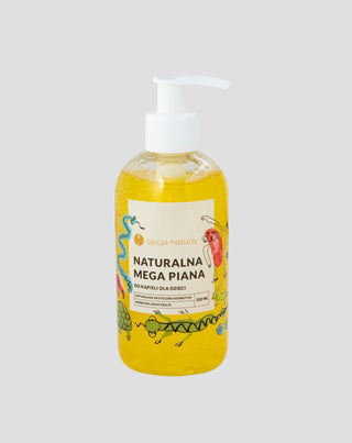 Lotion de bain doux pour enfants Naturalna Mega Piana avec huile d'argousier Option Natura