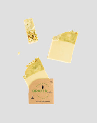 Savon en pain au jasmin et à l'acacia contre les rides et l'acné Nuit d'été chaude Bracia Mydlarze_2 - 2