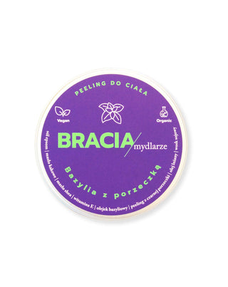 Gommage au sel naturel pour améliorer l’humeur Basilic avec Currant Bracia Mydlarze - 5