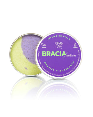 Gommage au sel naturel pour améliorer l’humeur Basilic avec Currant Bracia Mydlarze - 4