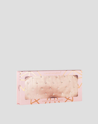 Bandeau pour les yeux en soie orné de cristaux – rose gold Crystallove_4 - 4