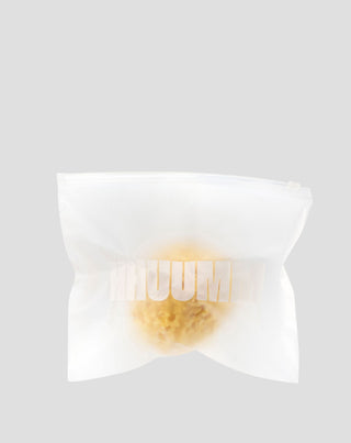 Éponge marine naturelle jaune 12,5 cm O3H hypoallergénique et antibactérienne Hhuumm - 1