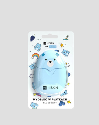 Savon en flocons pour enfants bleu Blueberry HiSkin for Kids 50 pièces