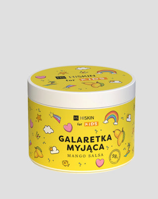 Gelée lavante pour le bain des enfants jaune mangue salsa HiSkin for Kids - 1