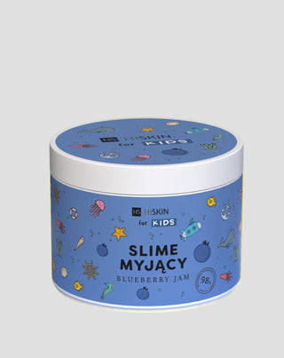 Slime pour enfants pour le bain bleu Blueberry Jam HiSkin for Kids - 1