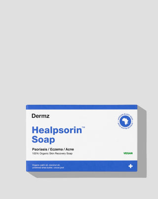 Savon noir africain pour l'acné, le psoriasis et l'eczéma Healpsorin Dermz