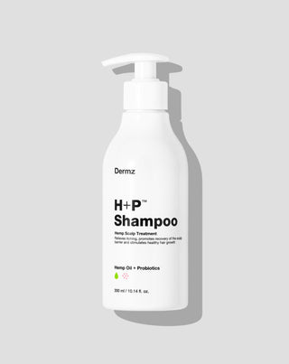 Shampoing au chanvre avec probiotiques contre les démangeaisons et la desquamation du cuir chevelu H+P Dermz - 1