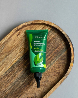 Gommage nettoyant trichologique du cuir chevelu à l’extrait de basilic et à l’élément acide de fruit Element - 2