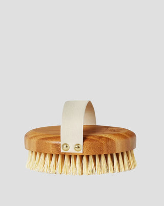 Brosse en bambou à l'agave pour massage corporel à sec Crystallove - 1