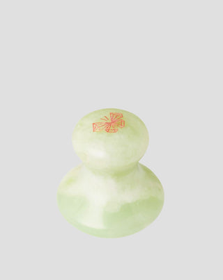 Champignon de massage facial en jade naturel Crystallove_2 - 2