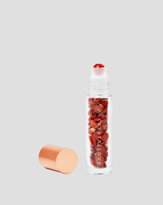 Flacon avec cristaux pour huile – jaspe rouge Crystallove - 1
