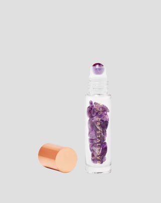 Flacon avec cristaux pour huile – améthyste Crystallove - 1