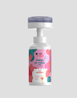  Mousse nettoyante pour les mains et le corps pour enfants au parfum de framboise HiSkin - 1